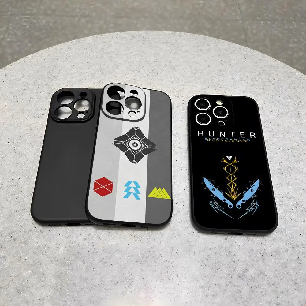 Coque de téléphone de jeu Destiny 2, étui arrière pour 16 Pro Max Iphone 17 Pro Max 14 15 Plus 12 13 11 Pro Xr Xs SE
