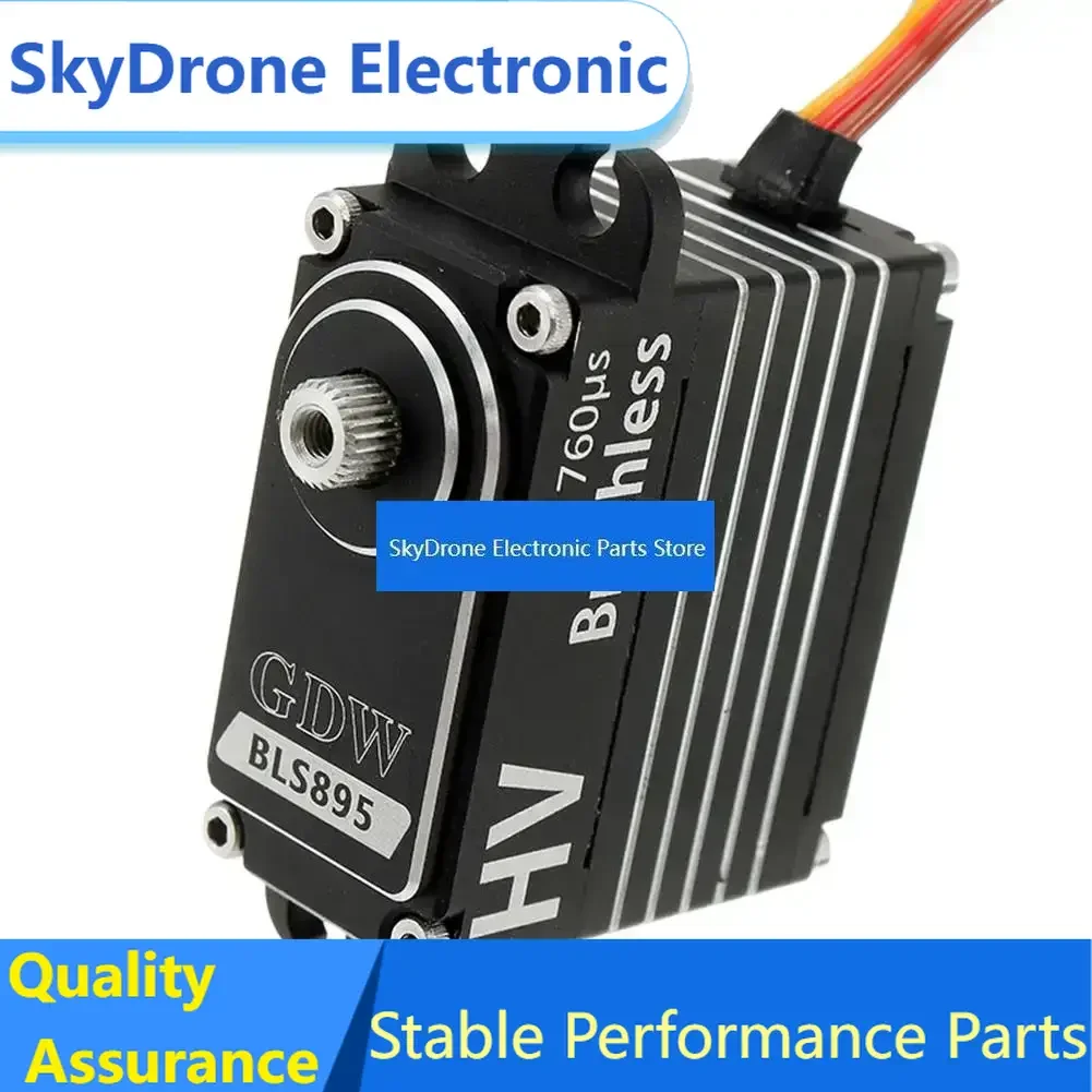 SkyDElGDW BLS892 BLS895 26KG HV Brushless Digital Swashplate Lock Tail Servo For Align Trex KDS 550 SAB 700 RC Helicopter