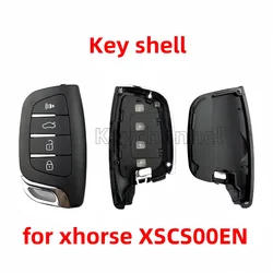 Keychannel 4 Button VVDI Car Key Shell Xhorse Smart Key Case Keyless Fob Shell for Xhorse XSCS00EN Remote Replacement Shell