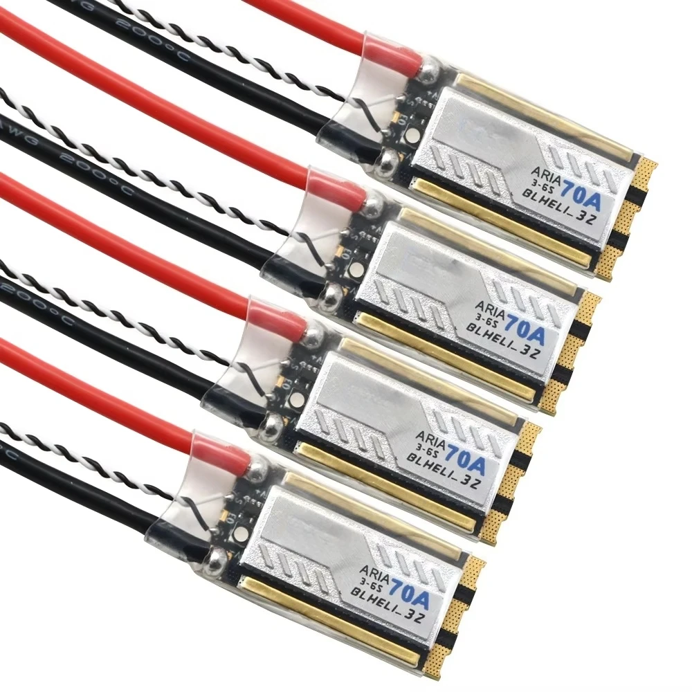 

2/4 шт. BL32 RC Drone 70A AM32 sans brosse ESC 3-6S для FPV Racing Quadcopter RC pièces sur chenilles