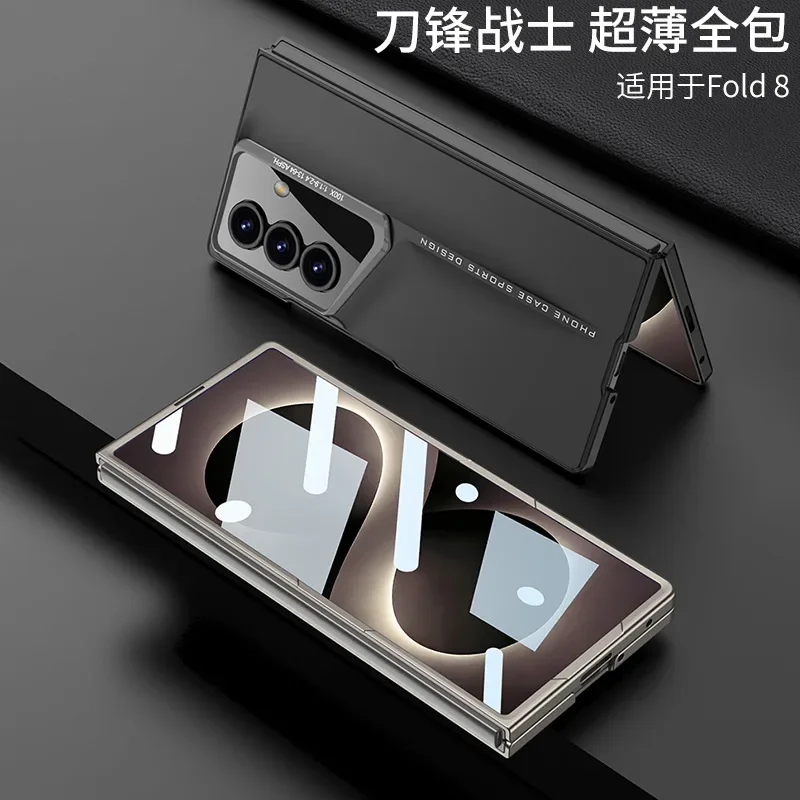 For Samsung Z Fold8 Ultra cross-border phone case FOLD8 protective case blade case film integrated ultra-thin case