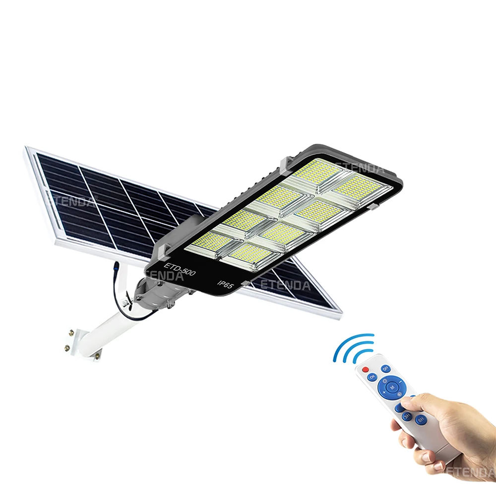 

Waterproof Aluminum Solar Street Lamp 60W 100W 120W 240W 360W 500W 600W 1000W Outdoor Solar LED Street Lights