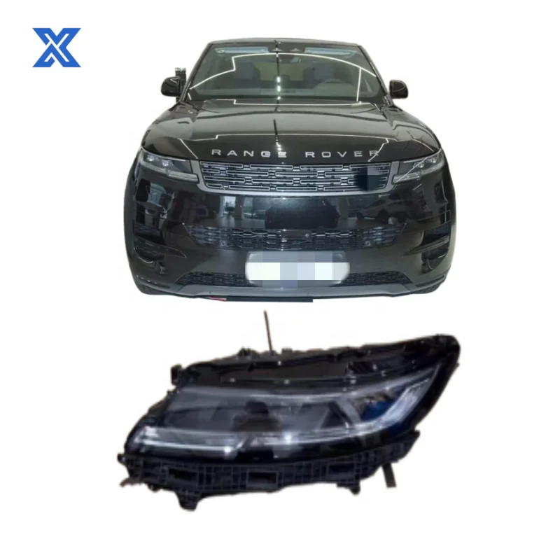 

LED Low-Trim 2-Eye Headlights for 2023-2025 Land Rover Range Rover Sport OEM Compatible Plug & Play