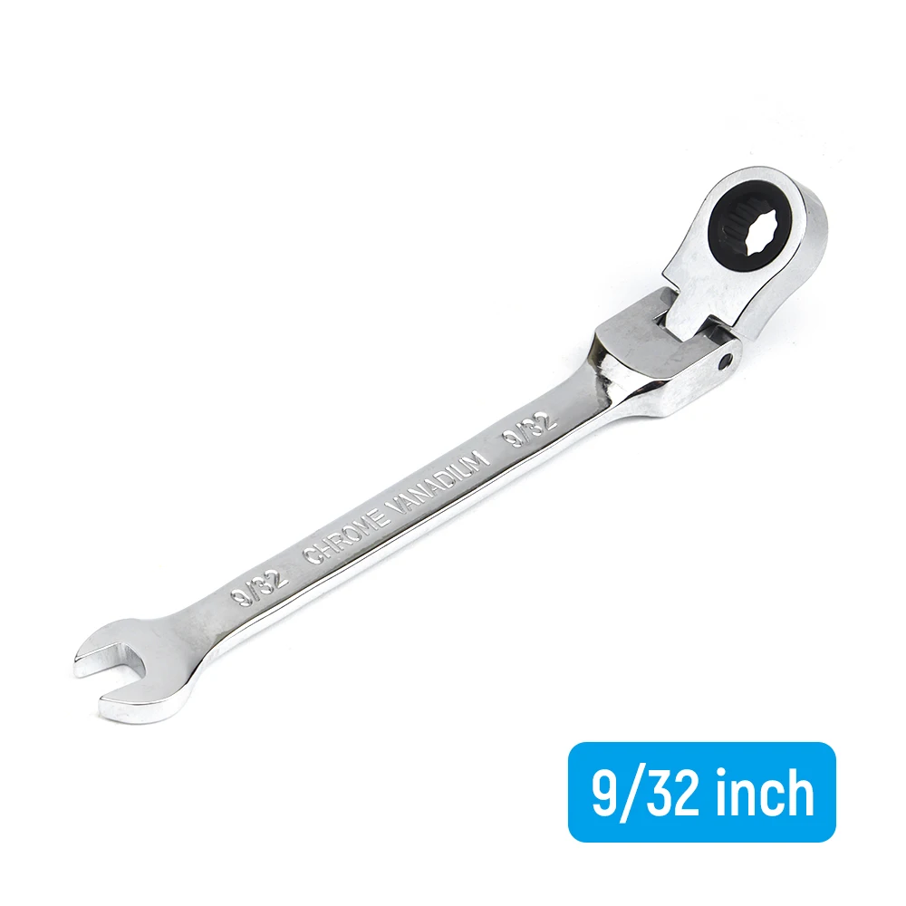 

1pc 9/32 Inch Imperial Size Ratchet Wrench Spanner Flexible Head Universal Hand Tools Car Repair Tool