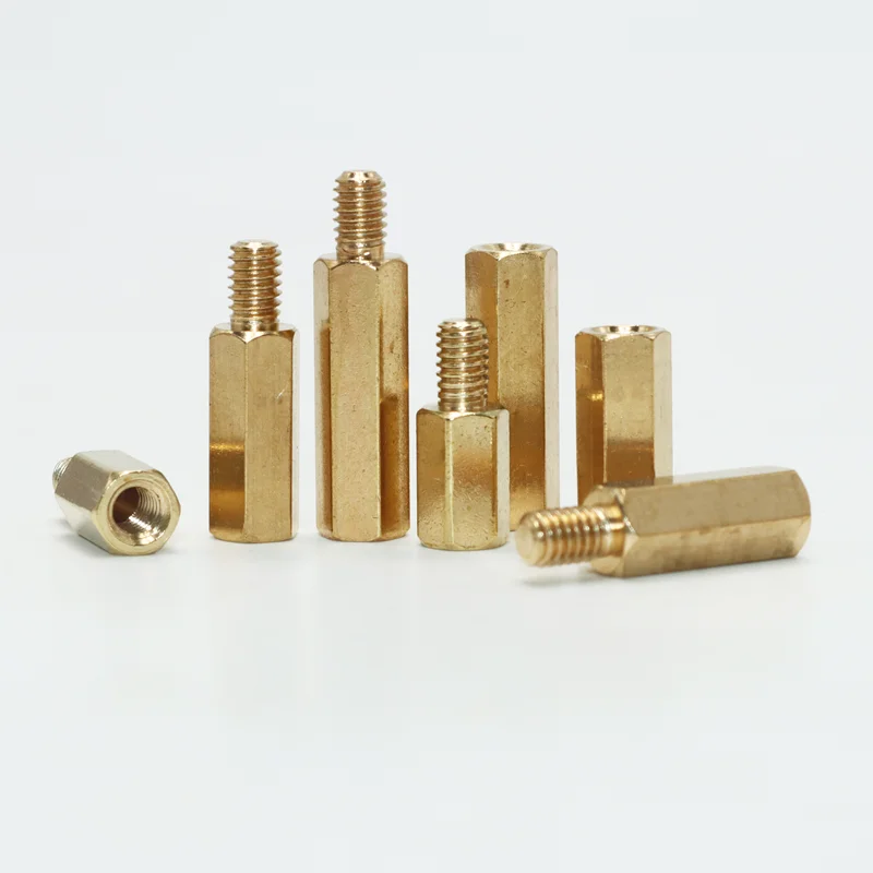 Brass Standoffs Screws Nut Kit M2 M2.5 M3 M4 Male Female PCB Motherboard Copper Hex Standoff Spacer for DIY Electronic Circuit