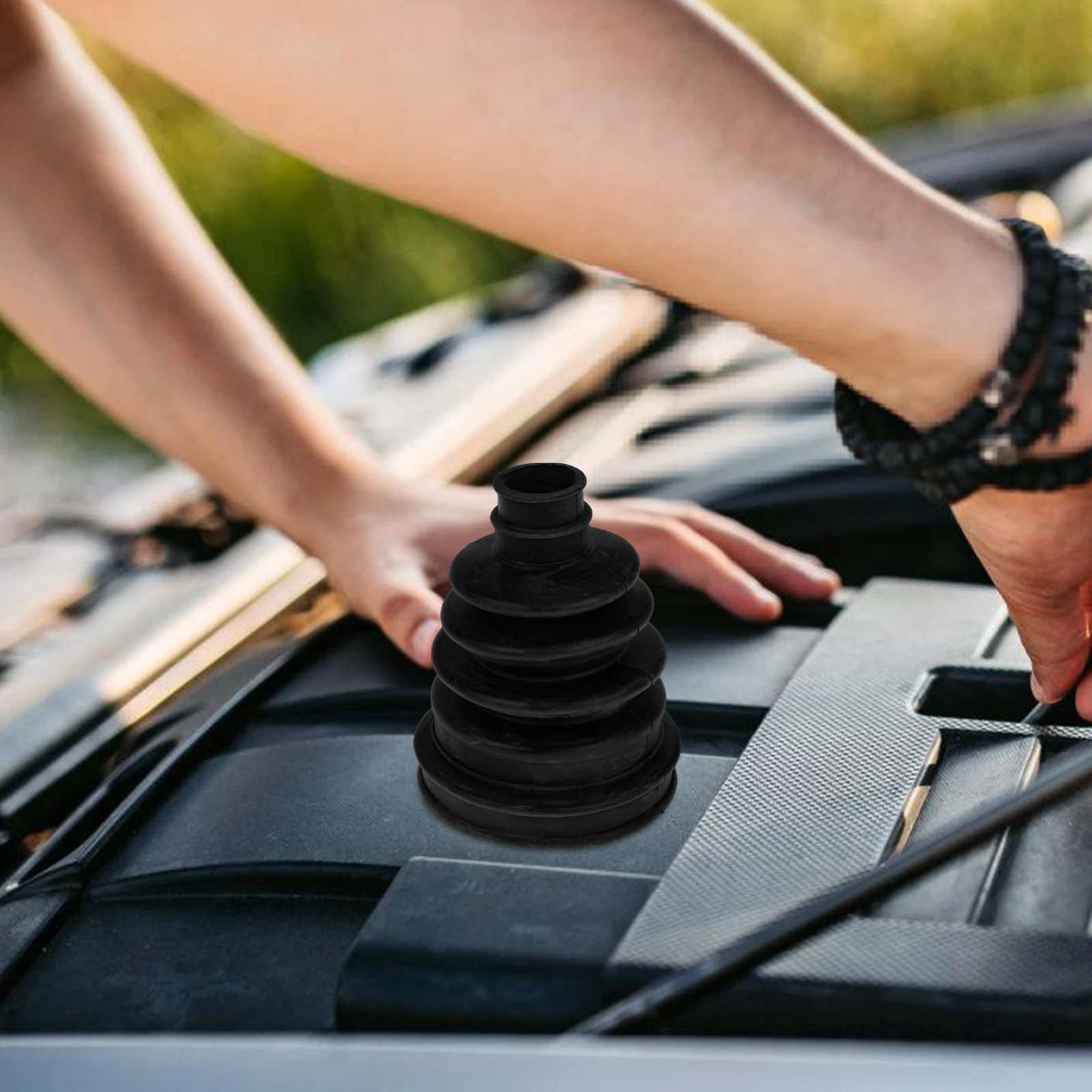 

Dustproof Car Axle Joint Covers Rubber Ball Joints Protector Automatic Gear Knob Boot Tools Manual Installation Versatile