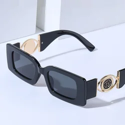 Vintage Casual Women Sunglasses Glamour Brand Ins Popular Female Sun Glasses Square Designer Eyewear UV400