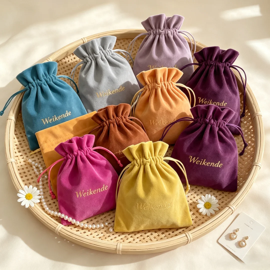100pcs-personalized-logo-velvet-drawstring-jewelry-gift-bags-for-rings-earrings-bracelets-pendants-wedding-favor-candy-packaging