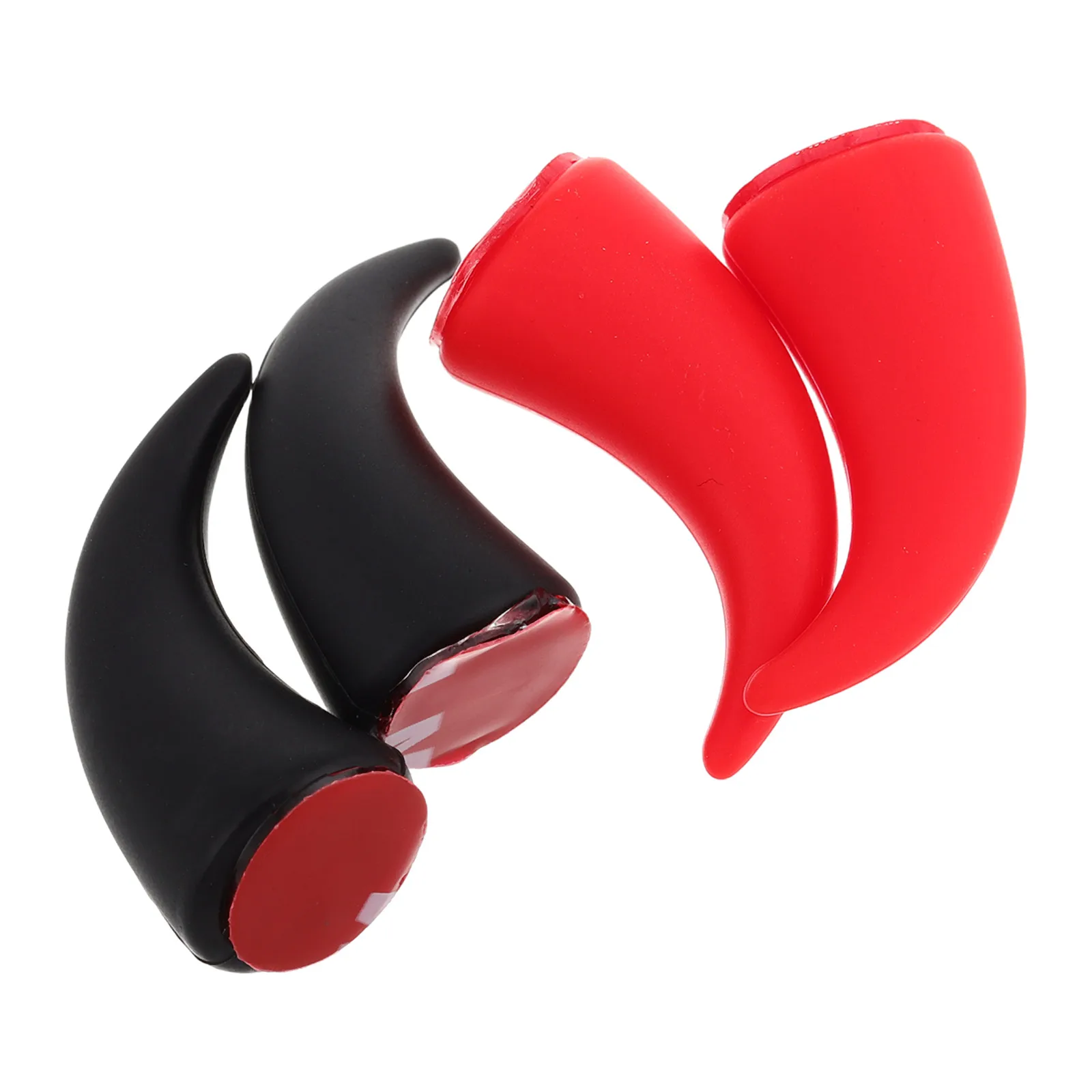 

4Pcs Motorcycle Modification Stickers Retro Round Lights Decorative Decals Bike Reflective Signals Stylish Durable