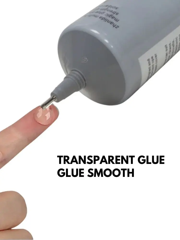 E7000 Colla trasparente a contatto Adesivo per tessuto in fibra di stoffa fai-da-te multiuso per abito da sposa Borsa in pelle Vetro diamantato