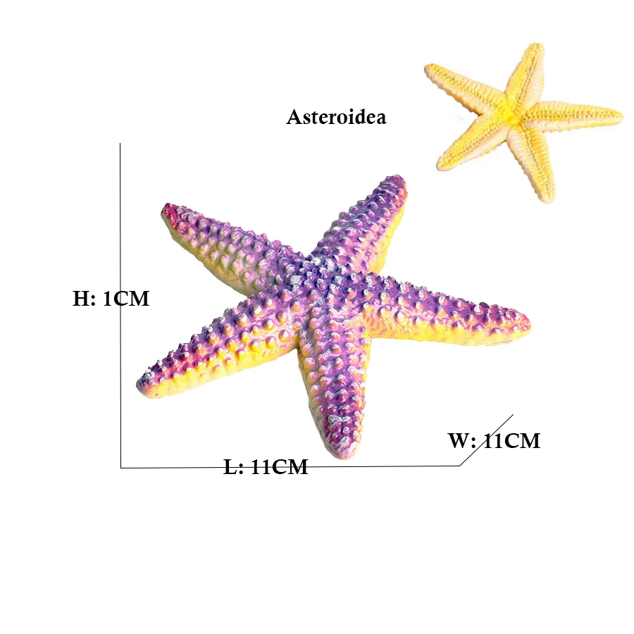 海洋玩具 クラゲ タツノオトシゴ ヒトデ エビ 三葉虫 フィギュア アクションフィギュア プラスチック動物 おもちゃモデル ゲーム 子供向けギフト