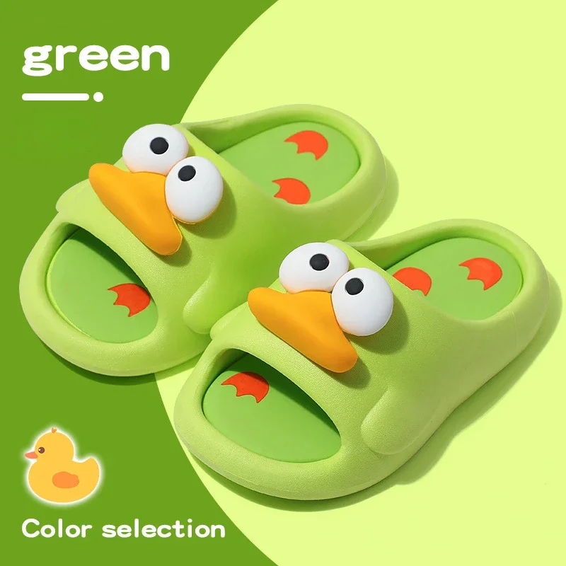 Children\'s slippers summer boys shoes cartoon soft sole breathable cute comfortable baby flip-flops  kids shoes for girl