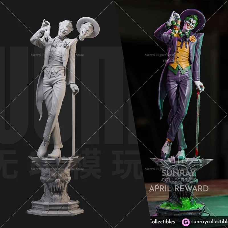 1/24 1/18 Scale DC Suicide Squad The Joker Super Villain Gentleman Style Tailcoat DIY Self-assembled 3D Resin Un-panited Model