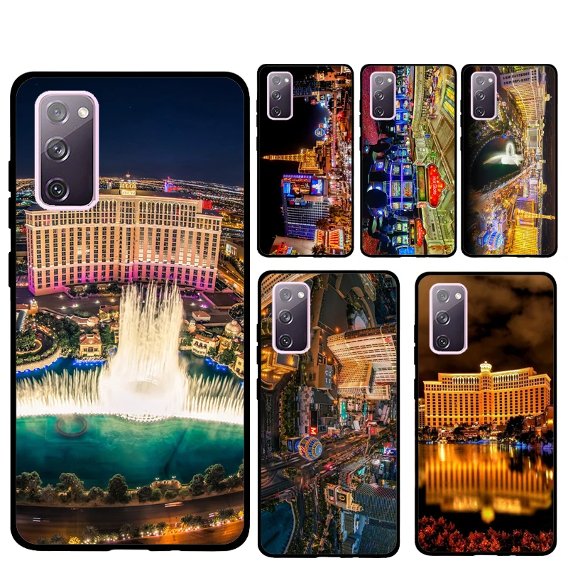 LAS VEGAS NEVADA POKER CARDS Phone Case For Samsung Galaxy S25 Ultra S9 S10 S20 S21 S22 Plus S24 FE S23 Ultra Back Cover