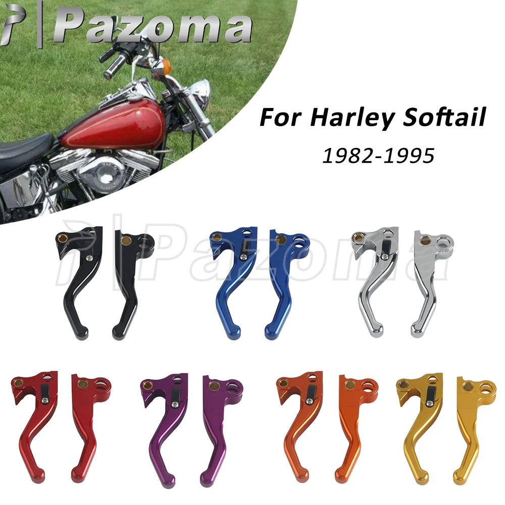 

Motorcycle Brake Clutch Lever For Harley Softail Fat Bob FXEF Bad Boy FXSTSB FLSTF Standard FXST FLSTN FXSTS FXSTC Heritage FLST
