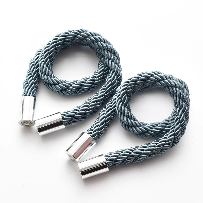 2pcs Curtain Strap Thick Rope Magnetic Buckle Rope Accessories Decorative Magnet Curtain Buckle Rope Multi-Color Optional image 6