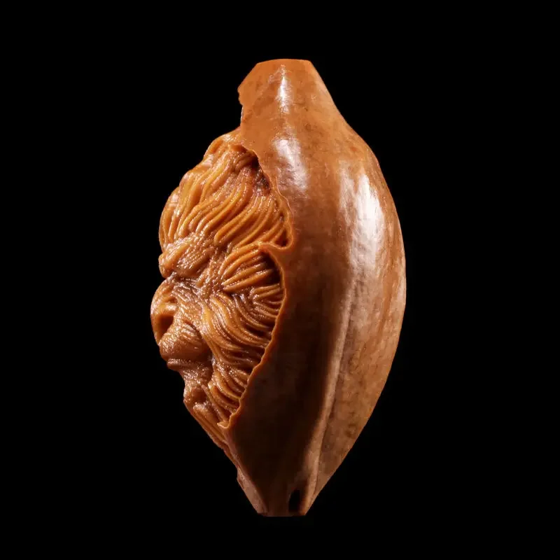 

Monkey King 1.9cm Big Seed Pure Natural Olive Kernel Single Seed Hand-carved Great Sage Equaling Heaven Single Pendant Charms