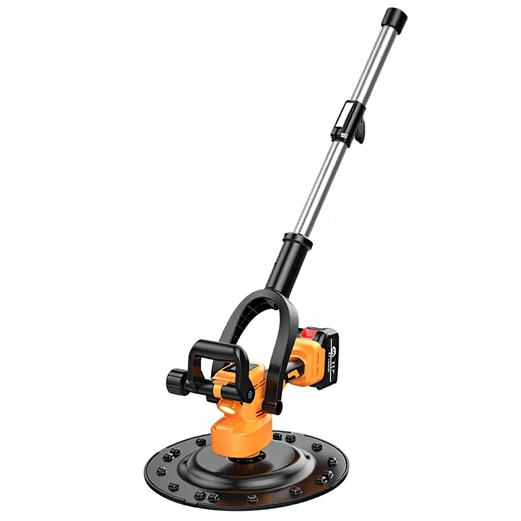 

Lithium Battery spotlight grinder Charging Wall Plastering Machine Cement Mortar Polishing Ground Smoothing Rubbing leveling