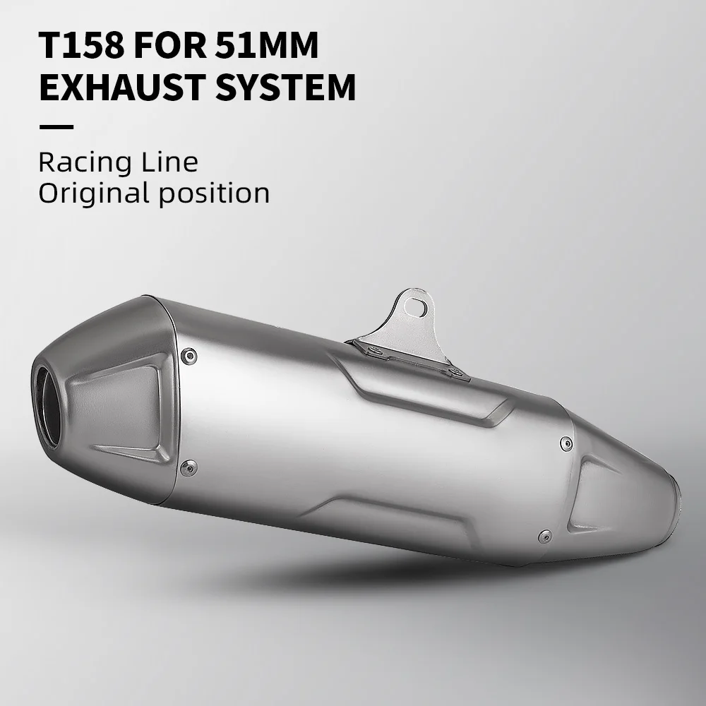 

Off-road motorcycle exhaust pipe series is suitable for CRF250 CRF300 RALLY CRF150 T158 exhaust tail section muffler