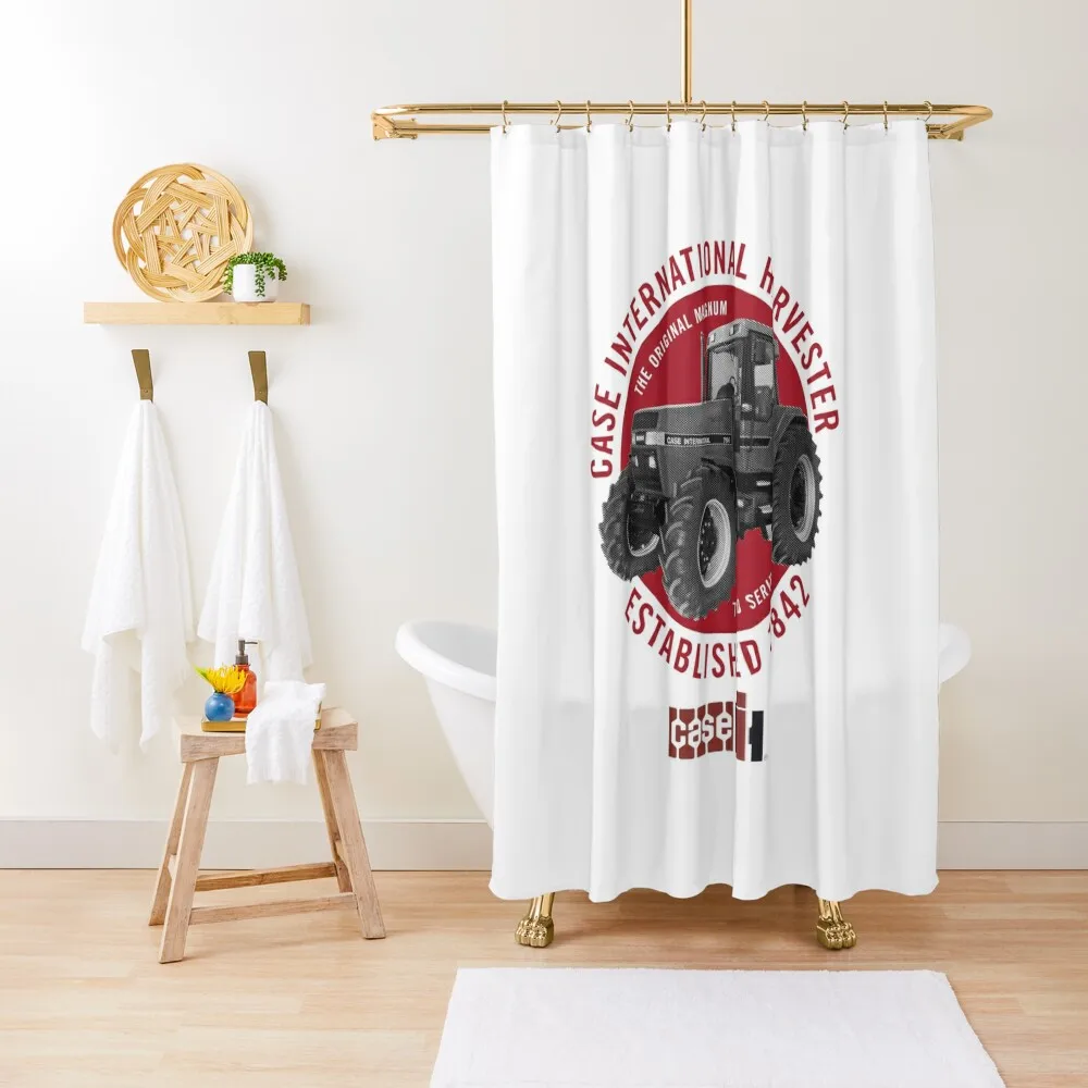 

IH Tractor Shower Curtain For Bathrooms With Beautiful Designs Waterproof Shower And Anti-Mold Shower Bath Curtain