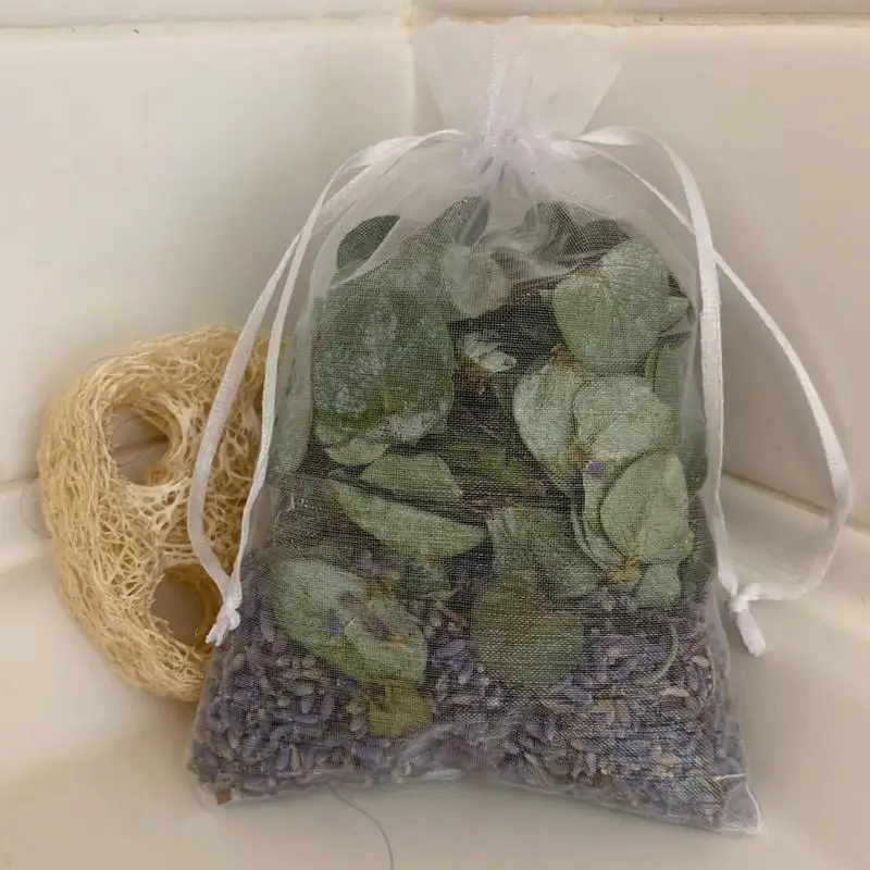 Scented Sachets For Drawer And Closet Lavender Sachets Eucalyptus Leaves Sachets Bags Scented Sachet Packets For Freshness Home