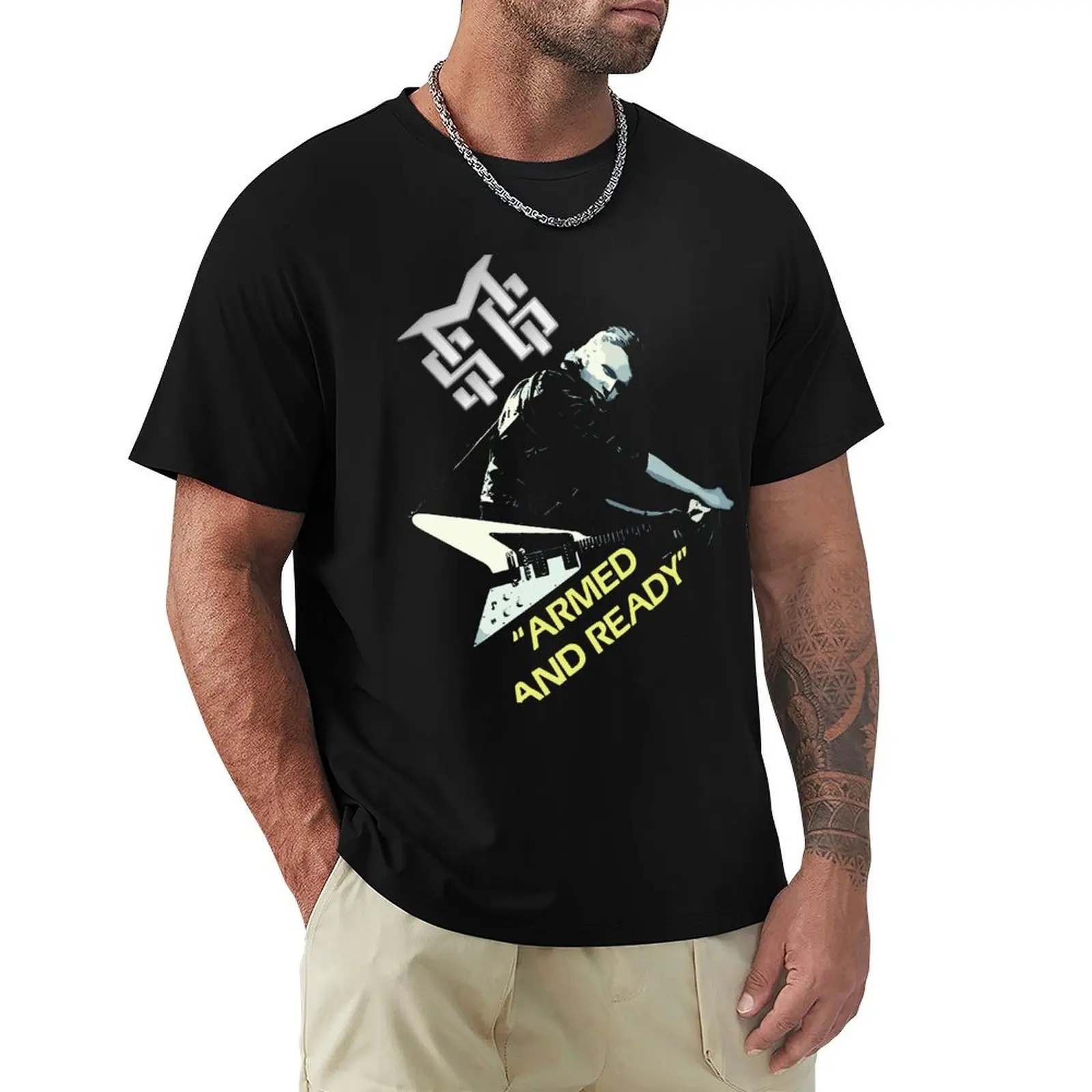 

michael schenker group T-Shirt Casual Soft Cotton Short Sleeve Tee