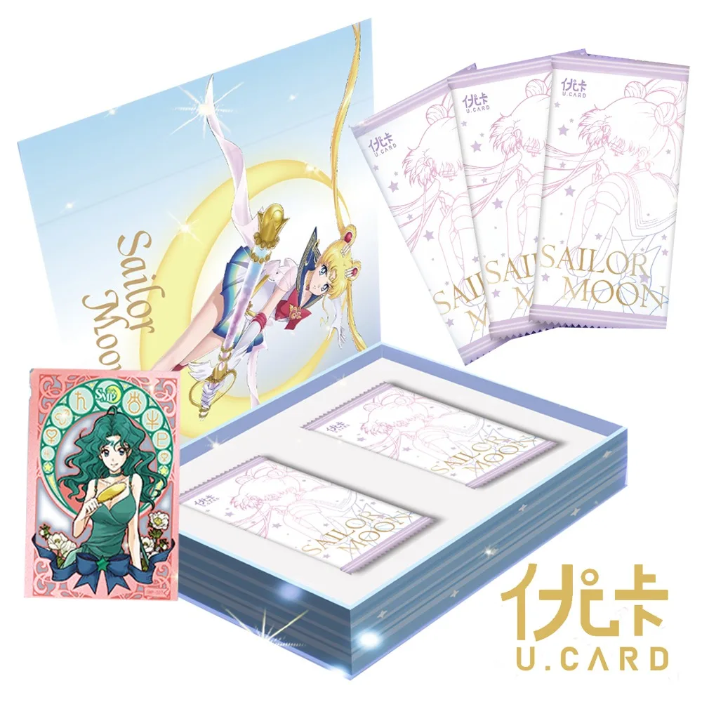 

Anime Sailor Moon Character Card for Children Series Rare Exclusive Edition Collection Card Fans Collect Cute Festival Gift Set