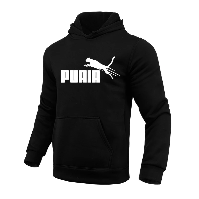 Herren-Set/Hoodie/Hose Herbst Winter Täglicher Freizeit-Sportanzug für Zuhause und Draußen Komfortabler Warmer Kapuzenpullover und Jogginghose – Detail 11