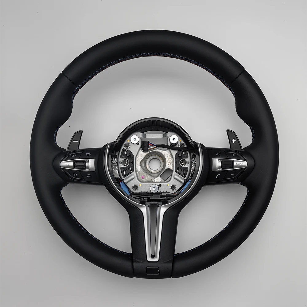 Car Steering Wheel For BMW M X3 X4 X5 M3 M5 F01 F02 F06 F07 F10 F11 F12 F14 F15 F16 F22 F30 F31 F32Car Accessories