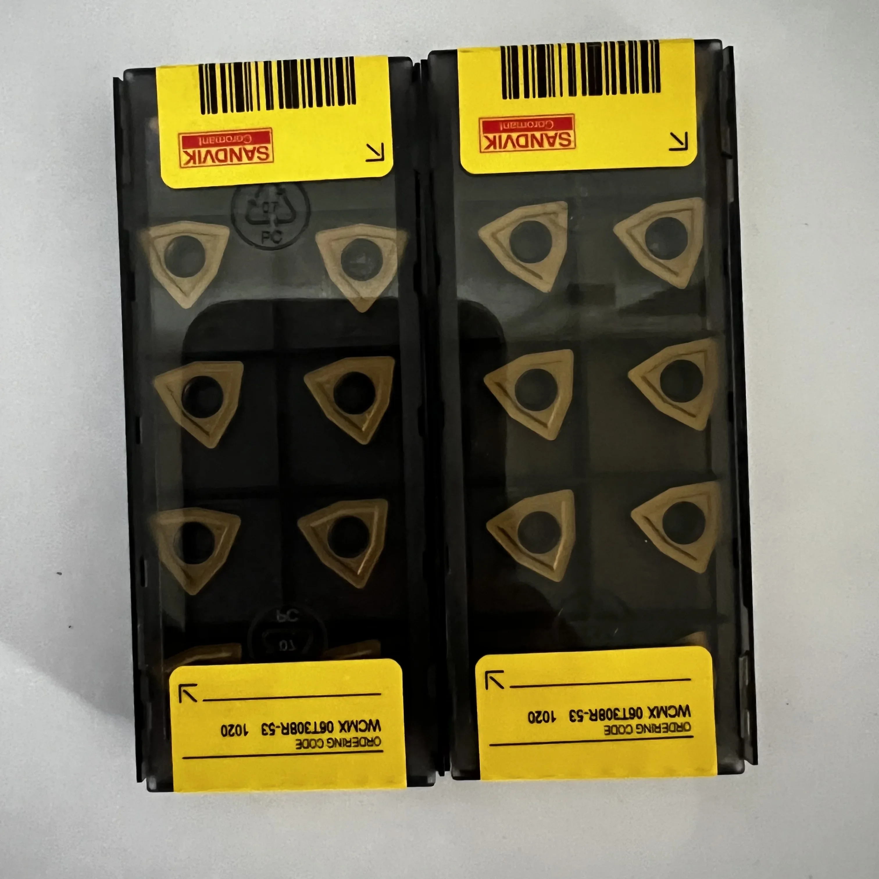 WCMX06T308R-53 1020 Hoja CNC original