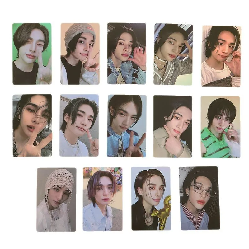 

STRAY KIDS: Новая коллекционная мини-карточка ATE SKZOO с изображением знаменитостей - аналогичная карточка с изображением звезд