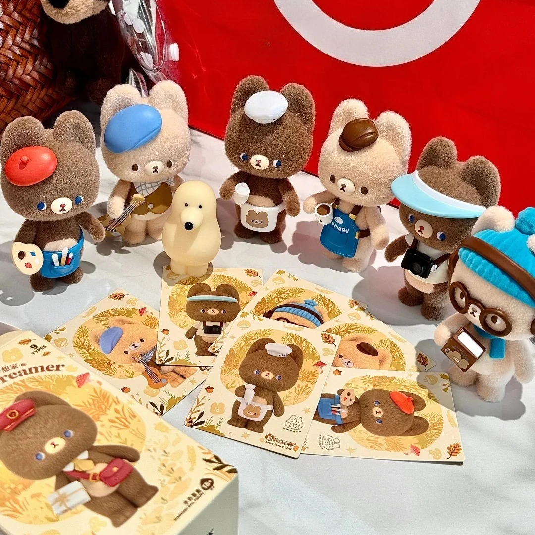 

Kumaru The Little Dreamer Series слепая коробка милый мультяшный медведь фигурка Mystery Box Kawaii аниме фигурка сумка-сюрприз модель