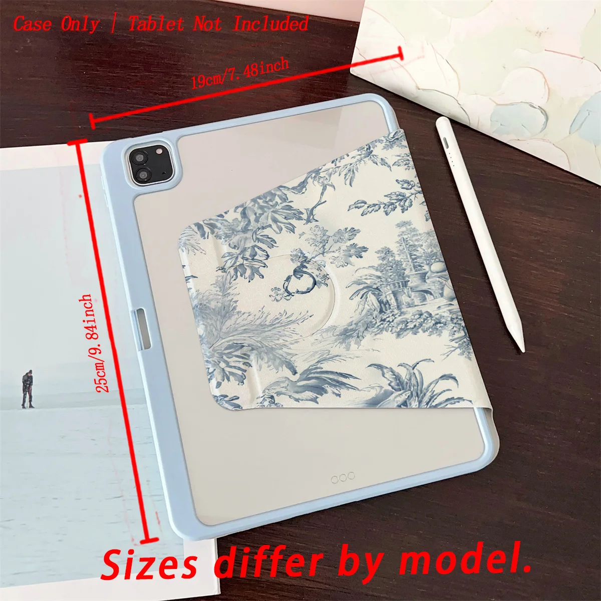 حافظة iPad بنمط طباعة فريد من نوعه - غطاء متين مقاوم للصدمات لهاتف Apple Pro/Air/Mini #6