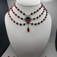 Victorian necklace beaded 2023 woman Romantic