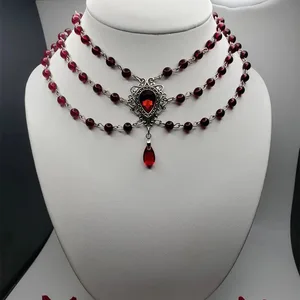 빅토리아 목걸이 비즈 2023 여자 로맨틱 8 최고의 판매 rococo 액세서리 - №6