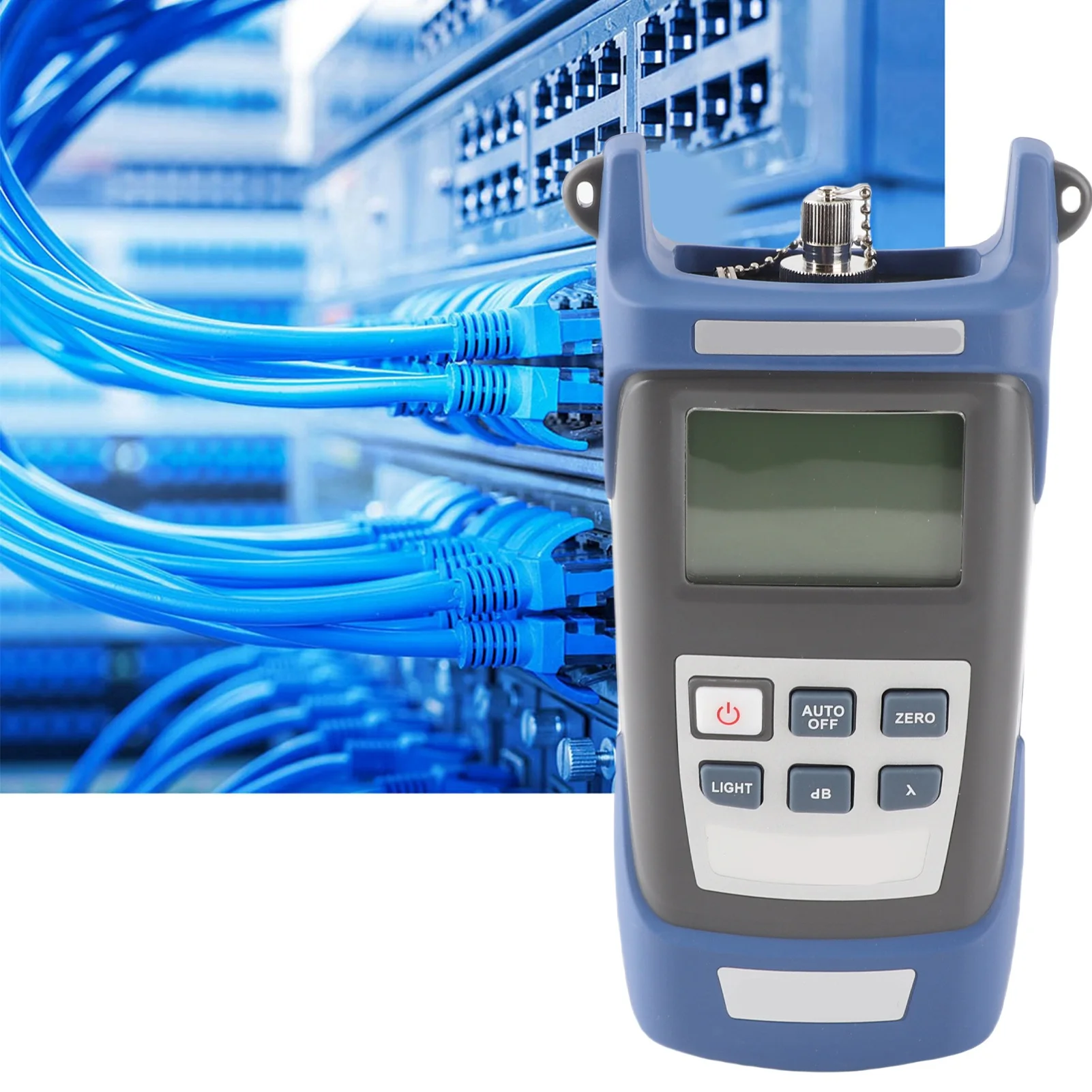 

ZK50 Fiber Optical Power Meter Sc Fc ST Connector 800‑1700nm ‑70~+6db