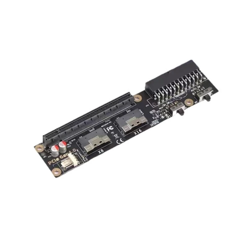 Top-2Port Slimsas External Card Pcie4.0 X16 Laptop To External Video Graphics Card Pcie4.0 X16 To Slimsas 8654 PC Adapter