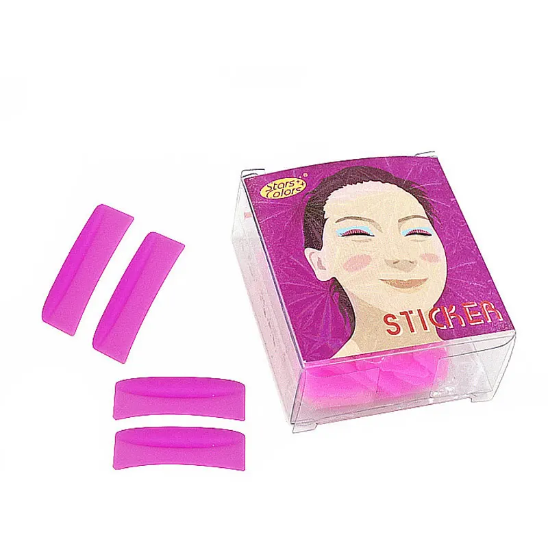 6Pairs Reusable Eyelash Perming Pad Silicone Lash Lifting Kit Curler Curling Rod Shield Lashes Extension Supplies