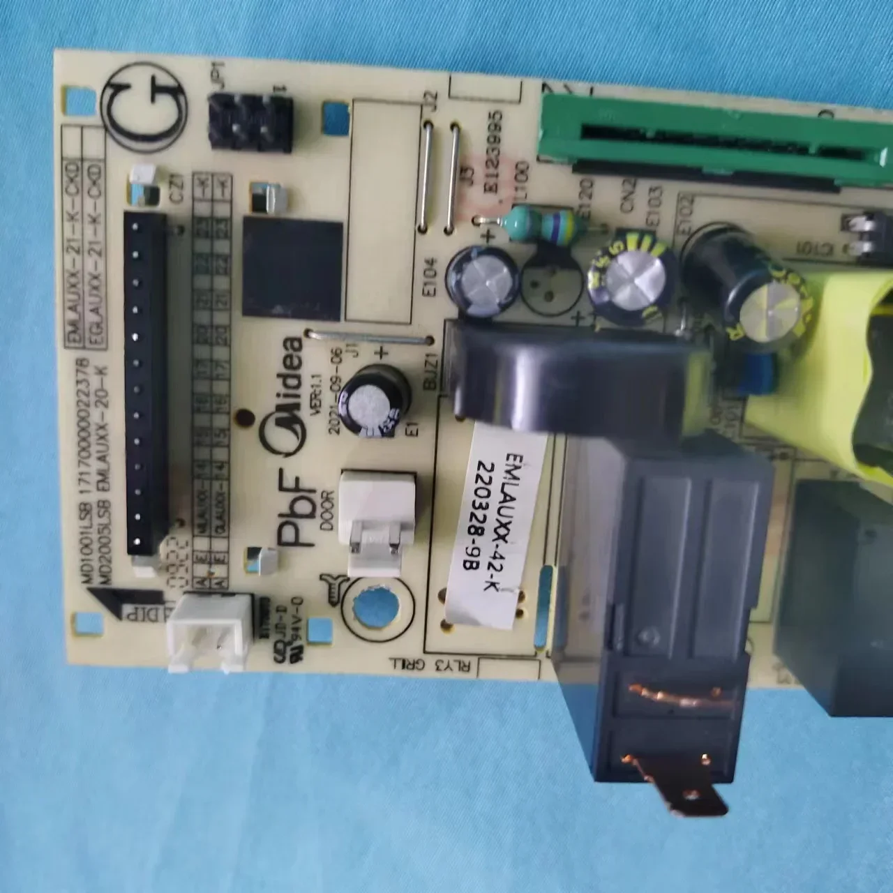 For Midea M1-L213C Black Microwave Oven PM2001 Main Board Computer Board EMLAUXX-42-K