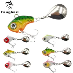 Metal Mini VIB with Spoon Fishing Lure 5G 10G 15G 20G Fish Hooks Fishing Tackle Pin Crankbait Vibration Spinner Sinking Bait