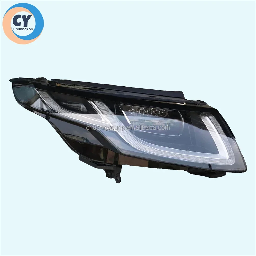 

For Range Rover Evoque LED Headlights Lens 2015 2016 2017-2019 Cabriolet Original Lamp Land Upgrade Matrix Headlamp L538 Light