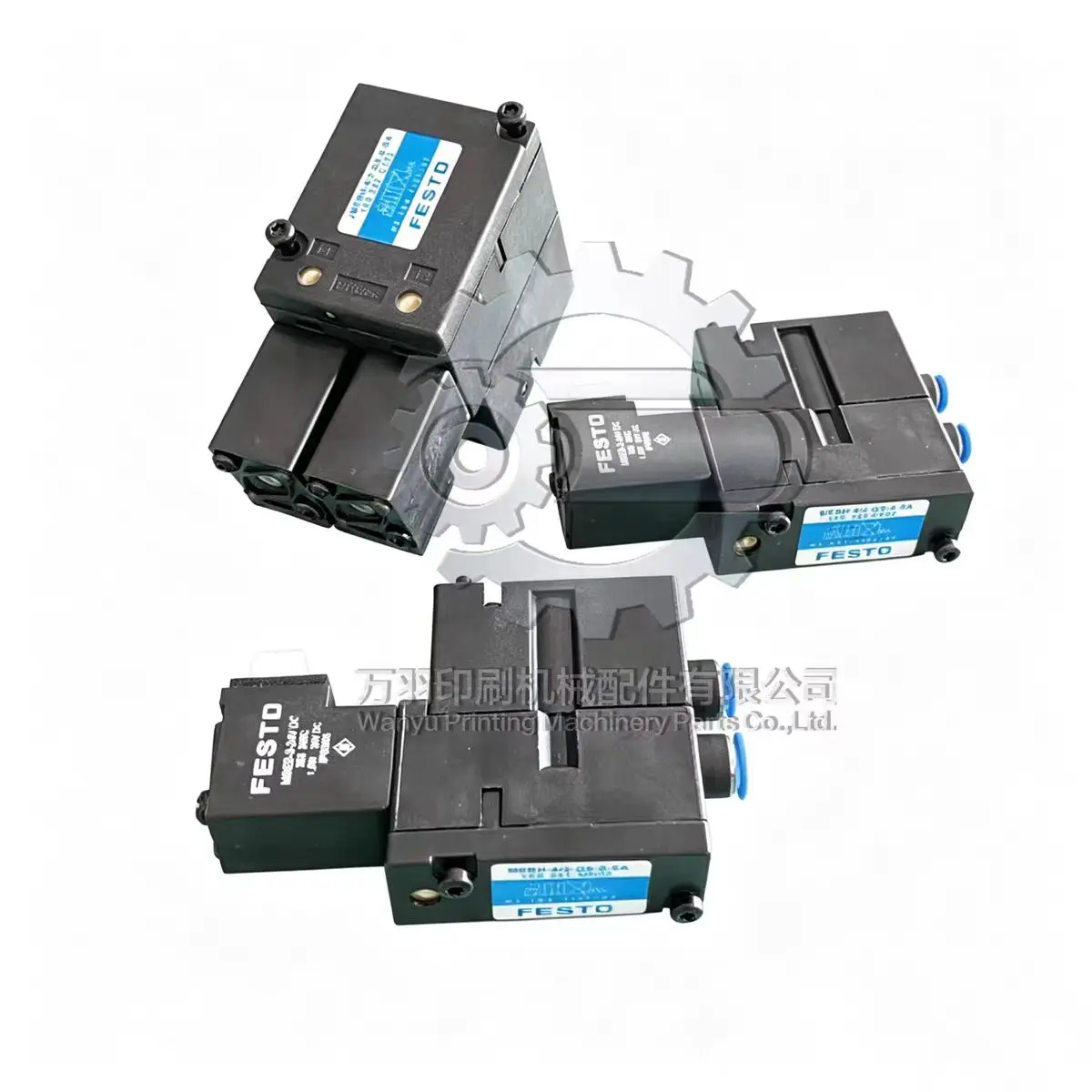 4/2 Way Solenoid Valve M2.184.1111 M2.184.1121 MEBH-4/2-QS-4-6-A Compatible with Heidelberg SM52 SM74 SM102 CD102