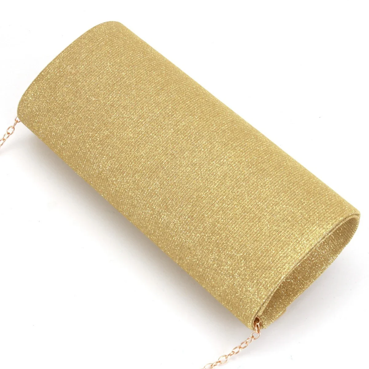 Modische Clutch-Tasche, Neue Vielseitige Kosmetiktasche für Damen-Hochzeiten, Rundbodige Metall-Klapptasche für Abendveranstaltungen – Detail 10