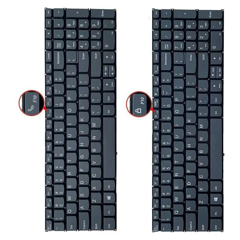 Klawiatura do laptopa US dla Lenovo V15 G3 ITL/IAP/ABA/IAH/ABP V15 G4 ACL/ARE/ITL/IAP Slim 3 15ABR8/15AMN8/15IAH8/15IAN8 — zdjęcie produktu 4