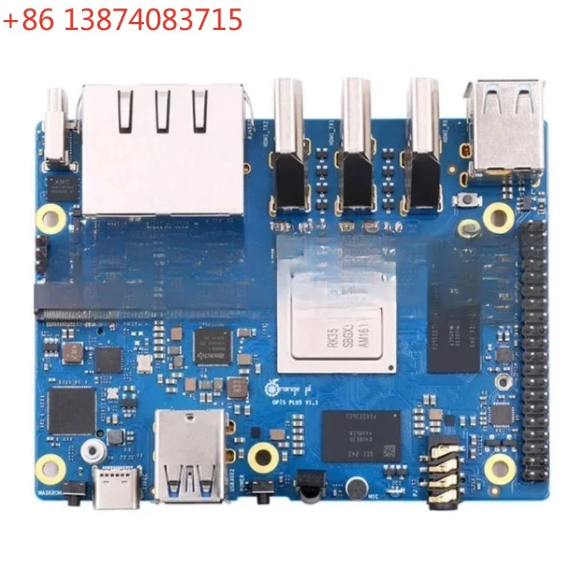 Pi 5 Plus 32gb Ram Single Board Computer Rk3588 Pcie Module External Wifi-bt Ssd M2.0