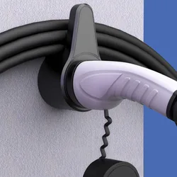 Veicolo elettrico EV Car Charging Gun Holder EU/ US/Tesla/CN Plug Gun staffa fissa ricarica Pile Cable Hook Hanger