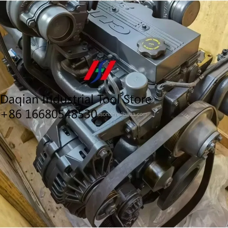 T2aBrand New QSB5.9 Engine Assembly for  Excavator Loader Bulldozer Machine Engine-Construction Machinery Parts