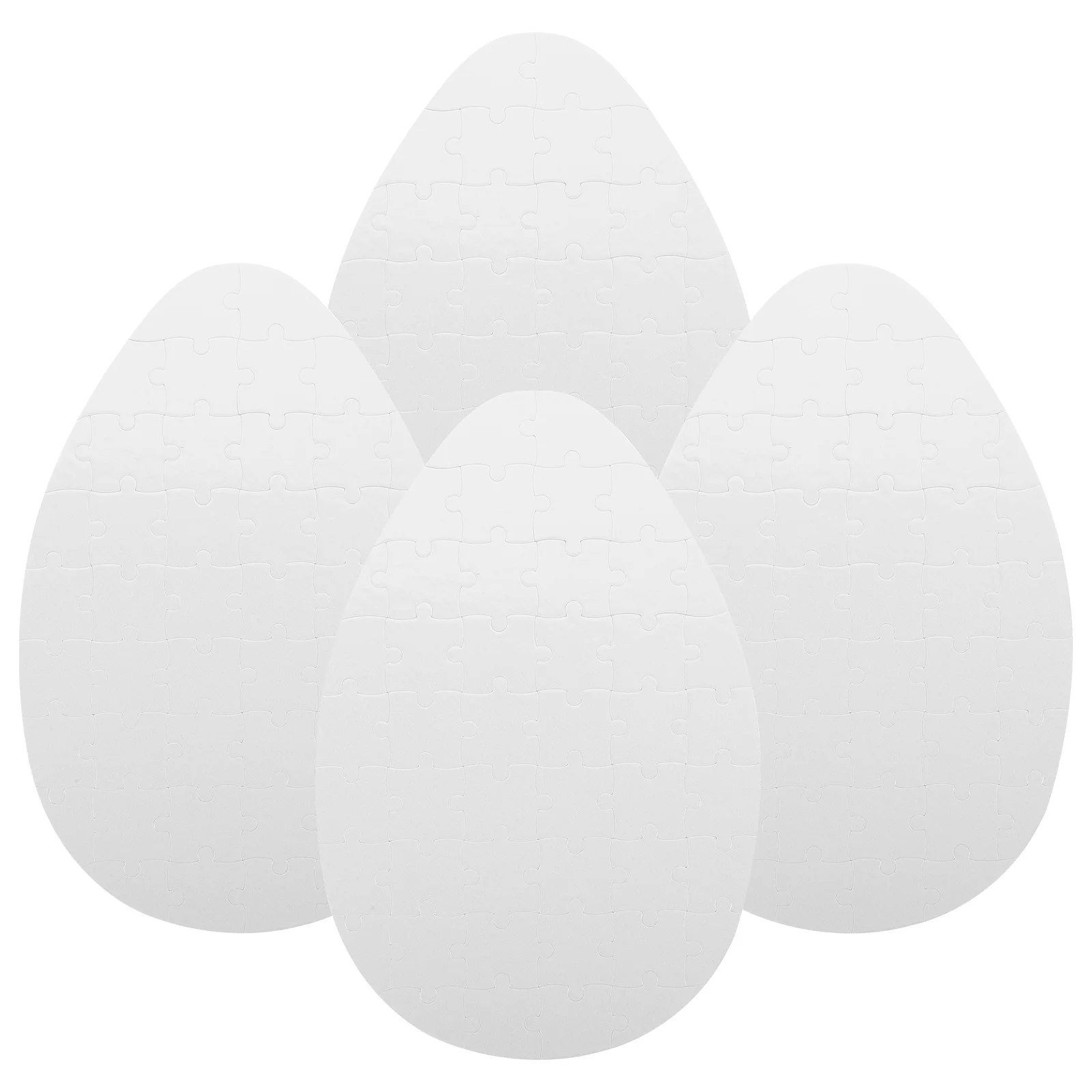 5 pièces chaleur blanc Puzzle bricolage artisanat jeu pour bricolage Puzzle enfants Sublimation Puzzle blancs Puzzle éducatif