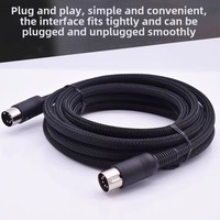 5 Pin XLR to XLR Male to Male Speaker Cable for EDIFIER s1000ma R1900TV r2000db S201 S880 HiVi 5P XLR Audio Cable