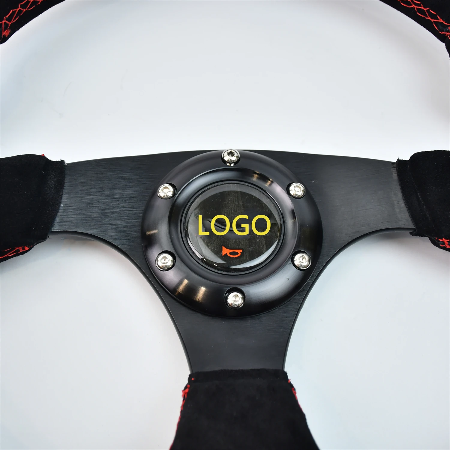 320mm suede General Motors steering wheel with oxidation bracket